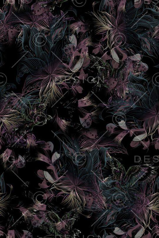 抽象印花华亿平台图片