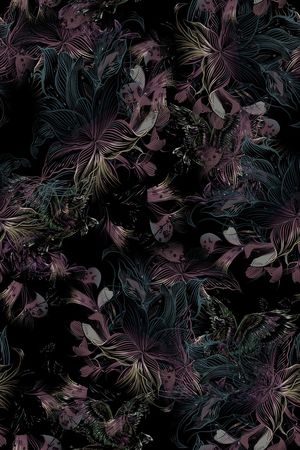 抽象印花华亿平台图片