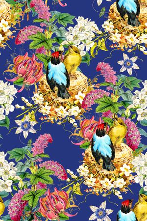 中国风印花华亿平台图片