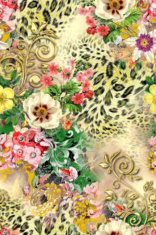 中国风印花华亿平台图片