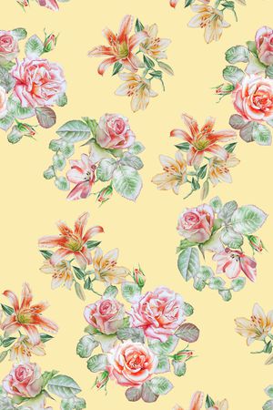 植物印花华亿平台图片