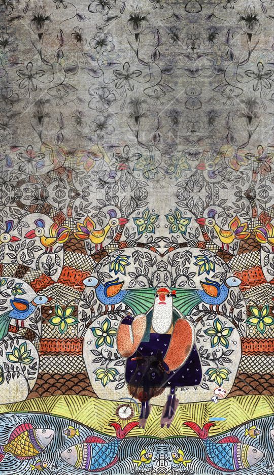 花纹印花华亿平台图片