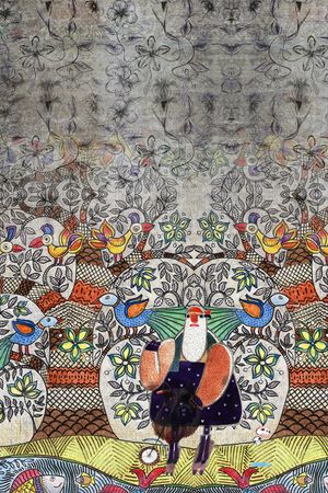 花纹印花华亿平台图片