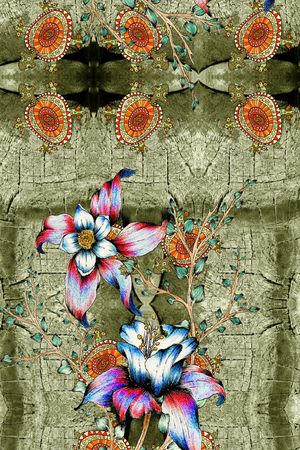 肌理印花华亿平台图片