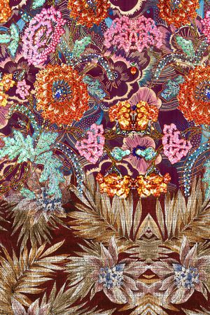 植物印花华亿平台图片