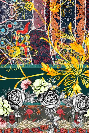 数码华亿平台印花华亿平台图片