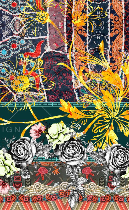 数码华亿平台印花华亿平台图片