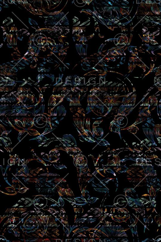 抽象印花华亿平台图片