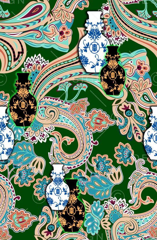 格子印花华亿平台图片