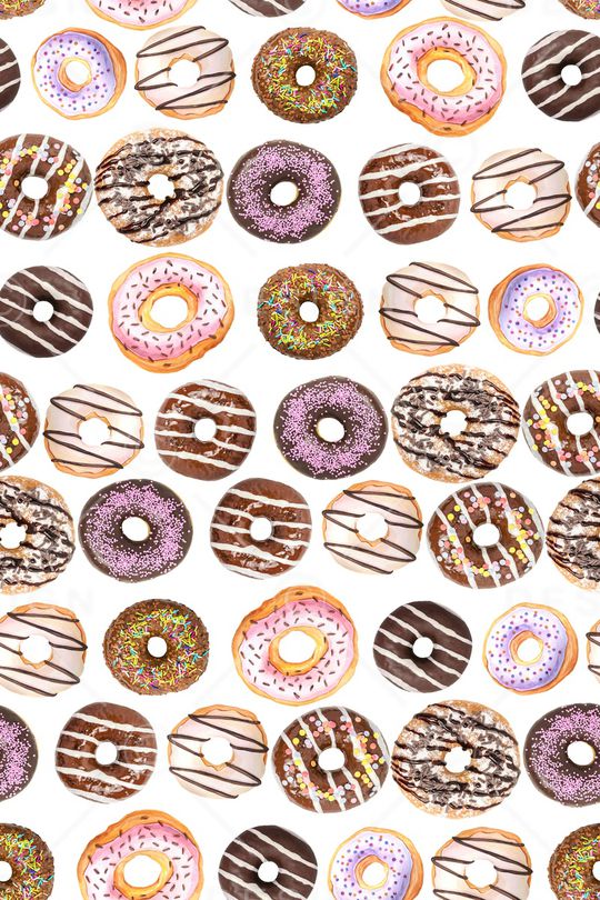 甜甜圈印花华亿平台图片