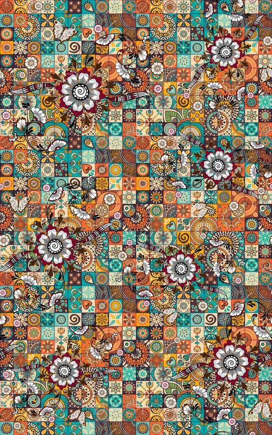 民族风印花华亿平台图片