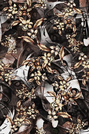 民族风印花华亿平台图片