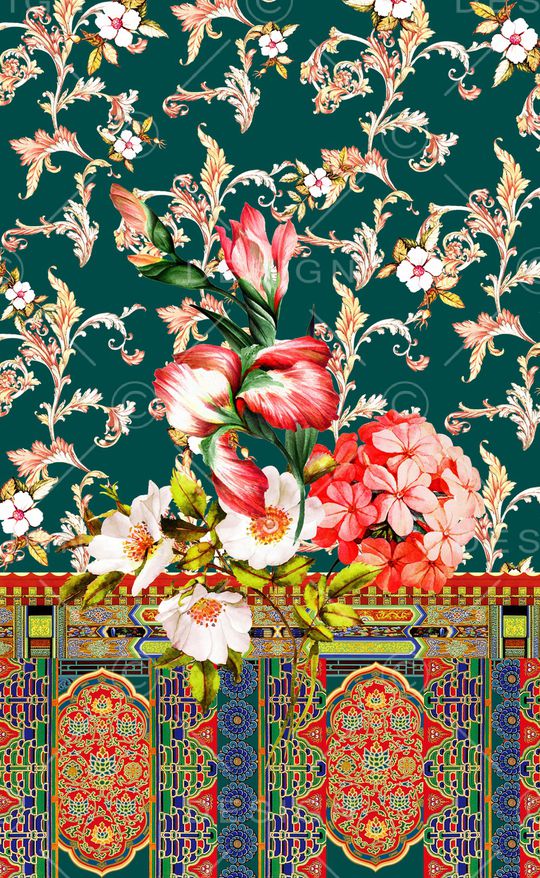 数码华亿平台印花华亿平台图片