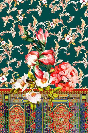 数码华亿平台印花华亿平台图片