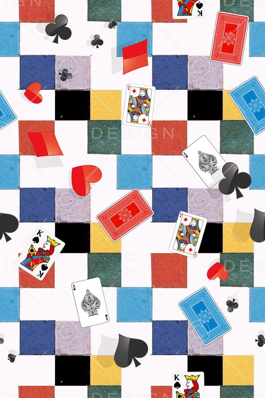 格子印花华亿平台图片