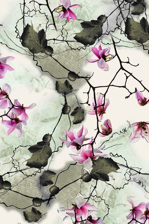 抽象印花华亿平台图片