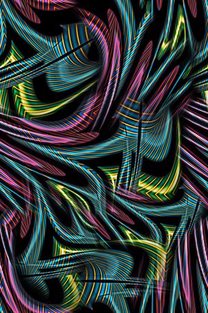 分形印花华亿平台图片