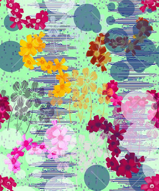 线条印花华亿平台图片