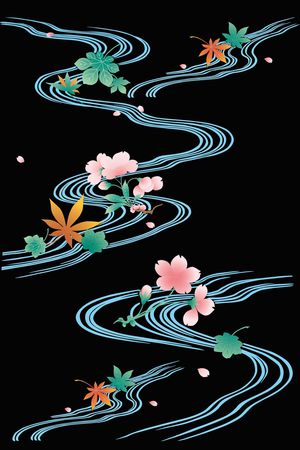 手绘花卉印花华亿平台图片