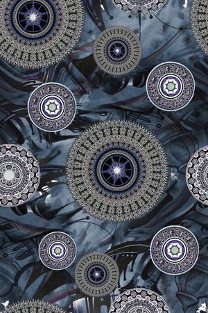 民族风印花华亿平台图片