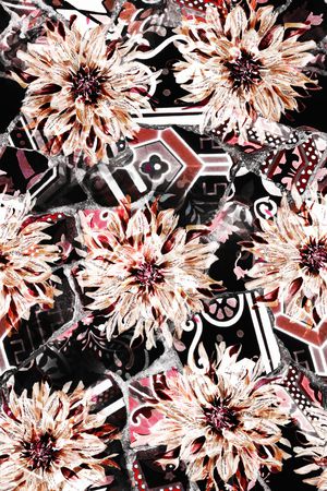 民族风印花华亿平台图片