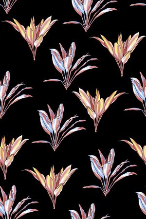 植物印花华亿平台图片