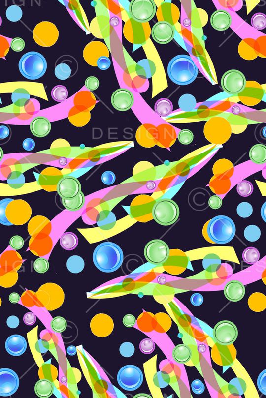 圆形印花华亿平台图片