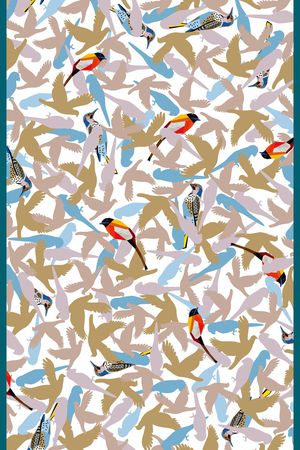 鸟印花华亿平台图片