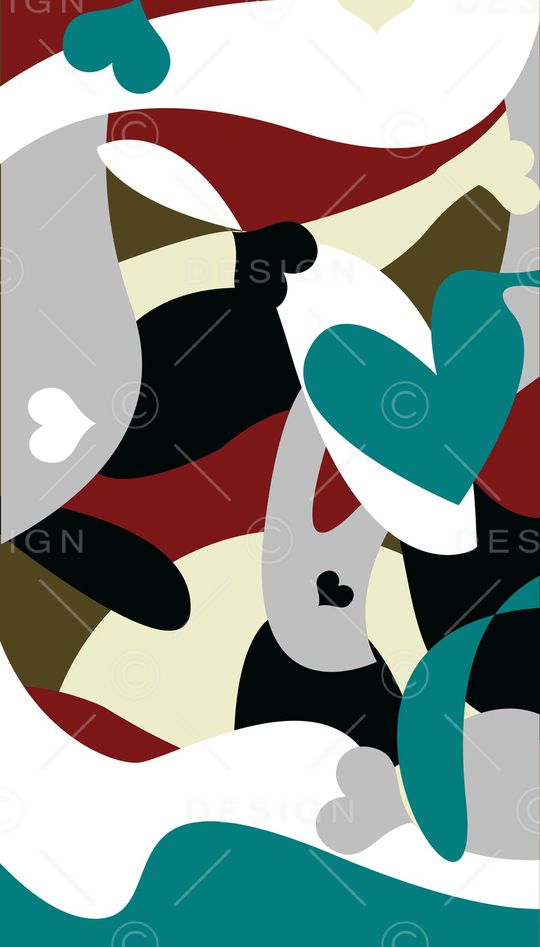 抽象印花华亿平台图片