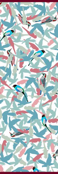 鸟印花华亿平台图片