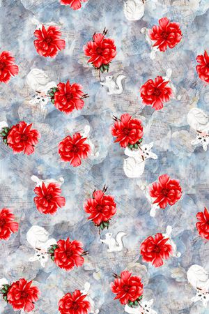 窗帘印花华亿平台图片