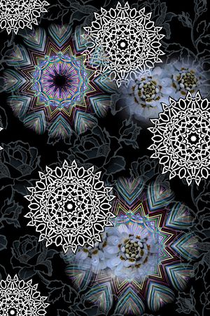 民族风印花华亿平台图片