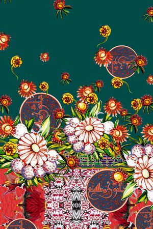 数码华亿平台印花华亿平台图片