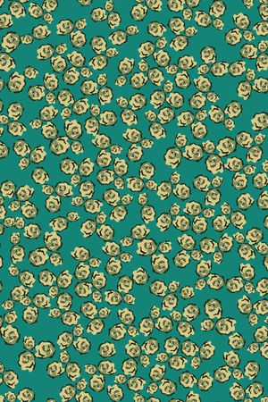 小碎花印花华亿平台图片