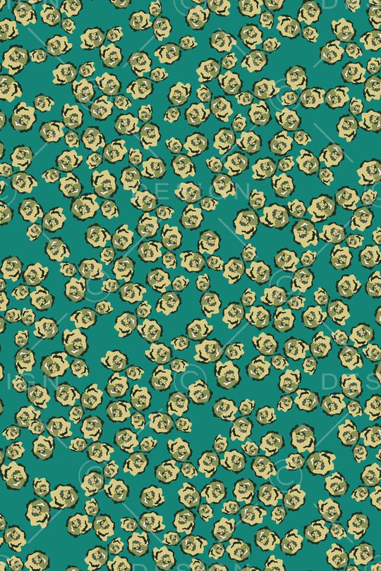 小碎花印花华亿平台图片