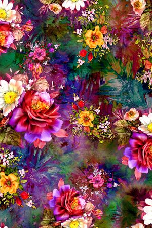 小碎花印花华亿平台图片