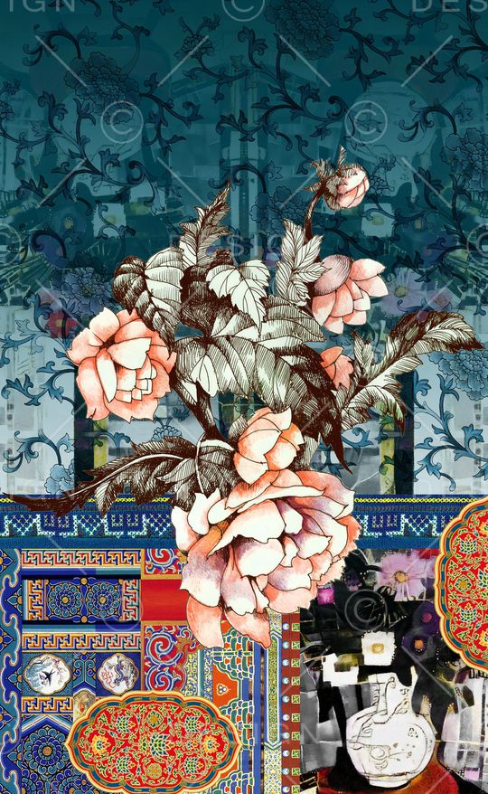 数码华亿平台印花华亿平台图片