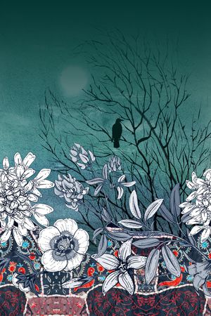 数码华亿平台印花华亿平台图片