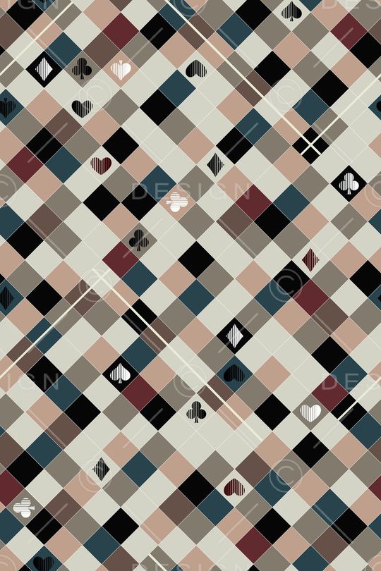 格子印花华亿平台图片