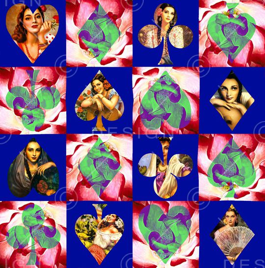 格子印花华亿平台图片