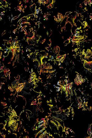 油画华亿平台印花华亿平台图片