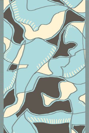 线条印花华亿平台图片