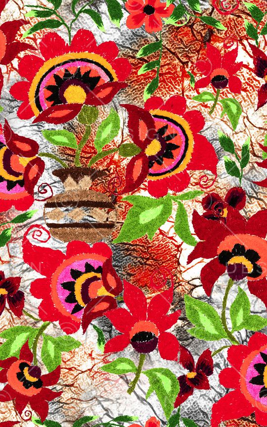 民族风印花华亿平台图片