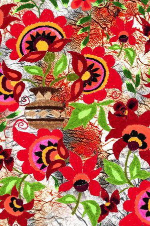 民族风印花华亿平台图片