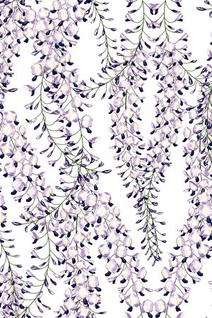 手绘花卉印花华亿平台图片