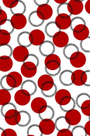 圆形印花华亿平台图片