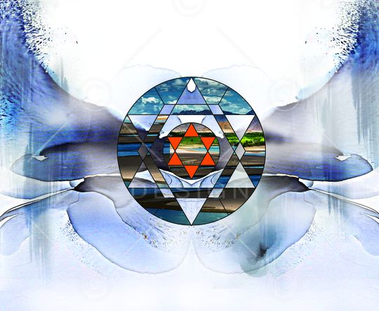 抽象印花华亿平台图片