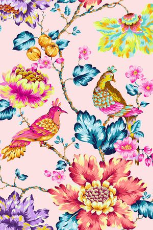 鸟/昆虫印花华亿平台图片