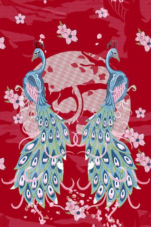 梅花印花华亿平台图片