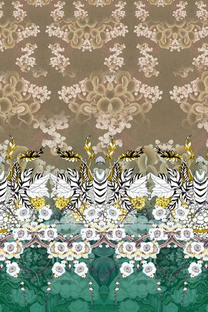 中国风印花华亿平台图片